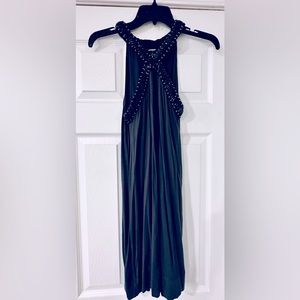 Gray and black Express minidress